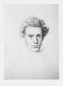 Søren Kierkegaard 1813-1855, c. 1840