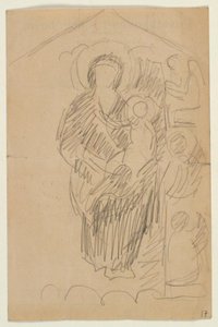 Copy of the Crowned Mary with Child