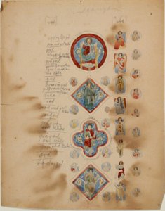 Copies of Early Christian Mosaics, with Notes on Colors by Niels Larsen Stevns