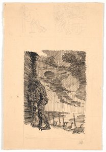The Troll Grendel Spies Through the Window in Hjorthal