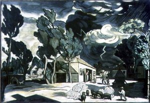 Landscape with Storm