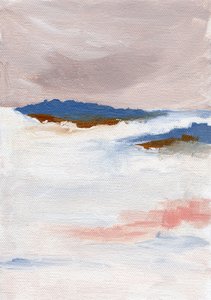 Calm Pastel Horizon by Nikita Jariwala