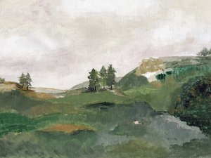 Peaceful Hillside Landscape
