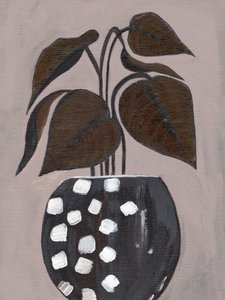 Polka Dot Houseplant by Nikita Jariwala