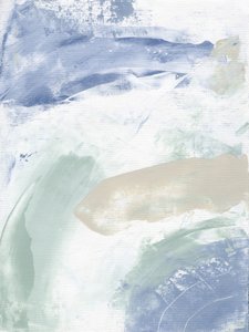 Serene Coastal Abstract by Nikita Jariwala