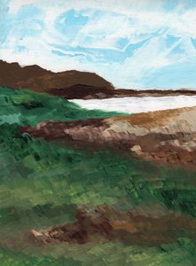 Serene Coastal Landscape by Nikita Jariwala