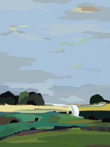 Serene Country Landscape