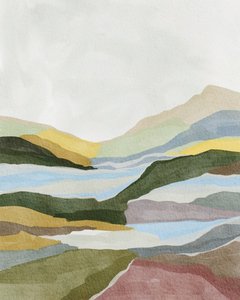 Serene Layered Landscape
