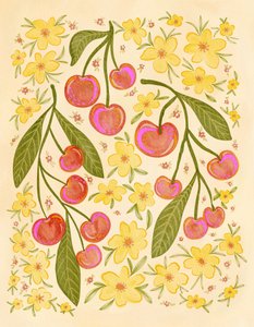 Sweet Cherry Blossoms by Nikita Jariwala