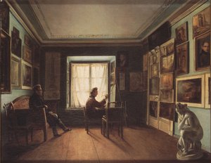 The Painters Studio, 1820s