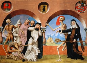 Death, Monks and Abbess by Niklaus Manuel