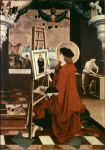 Saint Luke Paints the Madonna by Niklaus Manuel
