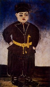 Young Circassian boy by Niko Pirosmani