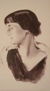 Portrait of the Poetess Anna Akhmatova