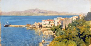 Coast of Crimea by Nikolai Alexandrowitsch Jaroschenko
