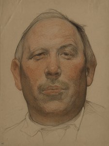 Portrait of Demyan Bedny 1883-1945, 1920s