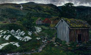 Rainy Weather Atmosphere by Nikolai Astrup
