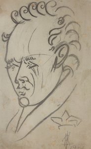 Portrait of the Poet Vasili Kamensky, 1913