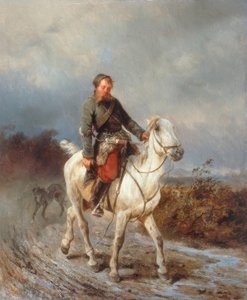 Return from the Hunt by Nikolai Jegorowitsch Swertschkow