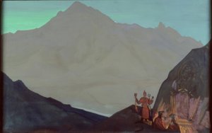 Chenresig, West Tibet by Nikolai Konstantinowitsch Roerich