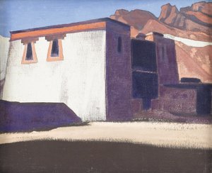 Sharugon Monastery, Tibet by Nikolai Konstantinowitsch Roerich