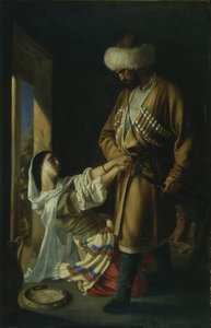 Leila and Khadji Abrek After the poem by M. Lermontov
