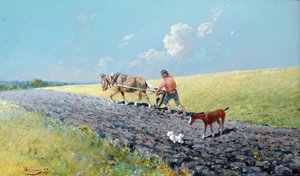The Plough by Nikolai Nikolayevich Karasin