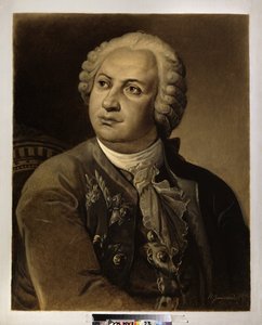 Portrait of Mikhail Vassilievitch Lomonossov
