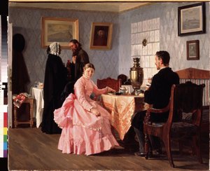 The Matchmaking by Nikolai Vasilievich Nevrev