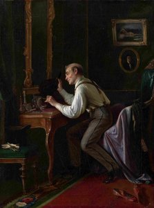 At the Dressing Table, 1872
