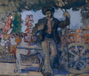 Giovanni Grasso, 1908 by Nikolaj Nikolaevic Sapunov