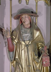 The Isenheim Altarpiece, Saint Jerome (detail of Saint Jerome)