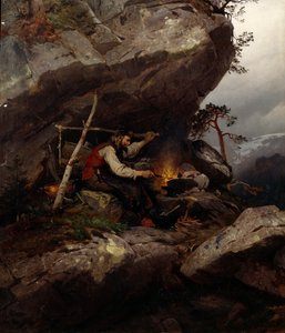 A Travelling Smith by Nils Bergslien