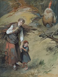 Girlchild and Pixie by Nils Bergslien