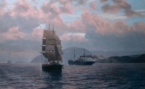 Meeting in the Drøbak Inlet