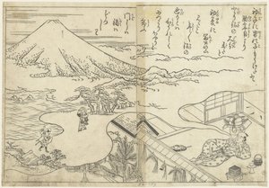 Dreaming of Fuji by Nishikawa Sukenobu (attributed to)
