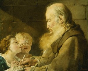 A Schoolmaster with His Pupils, 1801