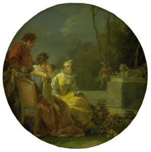 Figures in a Park