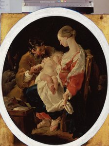 The Holy Family by Noel Halle