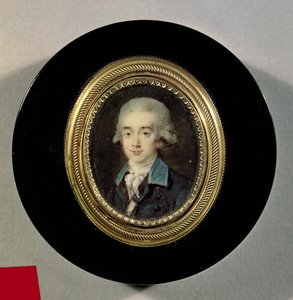 Portrait Miniature of Count Hans Axel von Fersen