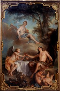 Venus, Bacchus and Love by Noel Nicholas Coypel