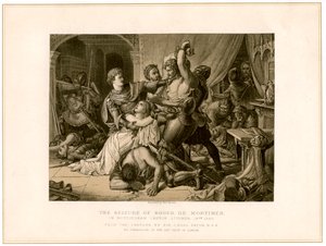 The seizure of Roger de Mortimer at Nottingham Castle