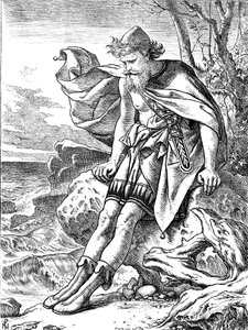 Ulysses on Ogygia by Noel Paton