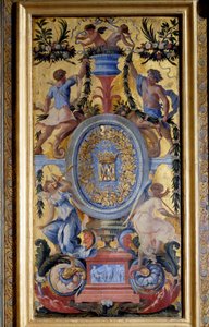 Decorative panel of the cabinet of the Marechale de La Meilleraye by Noel Quillerier