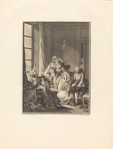 Julie Faints in an Armchair
