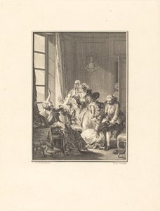 Julie Faints in an Armchair