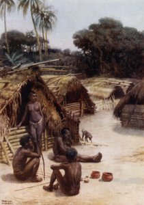 A Village in Santo, New Hebrides