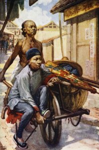 China: A wheelbarrow by Norman Hardy