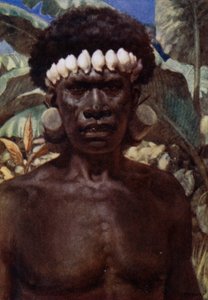 Portrait of a Solomon Island Cannibal