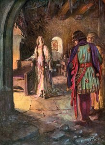 Tennyson, The Marriage of Geraint by Norman Mills (after) Price
